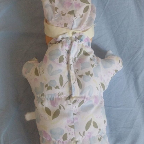 Vintage soft baby doll Gloworm style