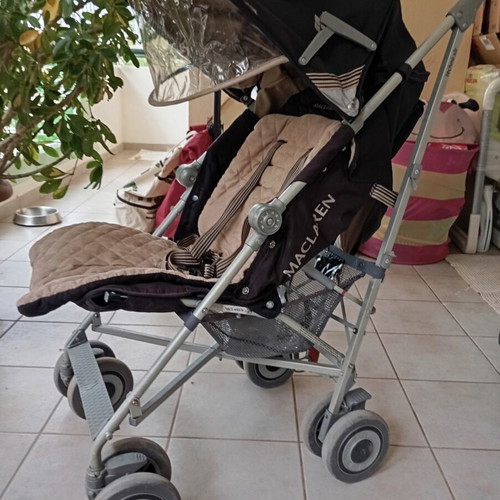 Maclaren Techno XLR stroller used, black beige