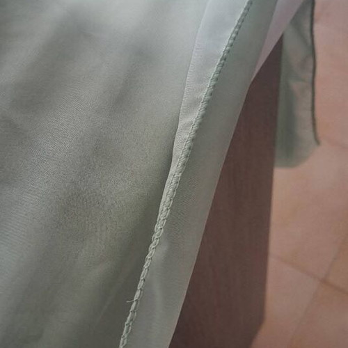Chiffon and tulle fabrics new, 2 white tulles, 3 chiffon fabrics