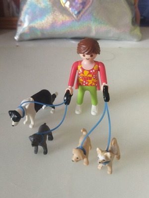 Playmobil 5380 dog walker collectible figure