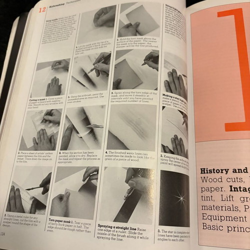 The Artist's Manual book, complete guide to art techniques and materials