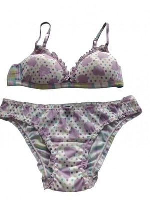 Minerva teen girl set new with lilac hearts