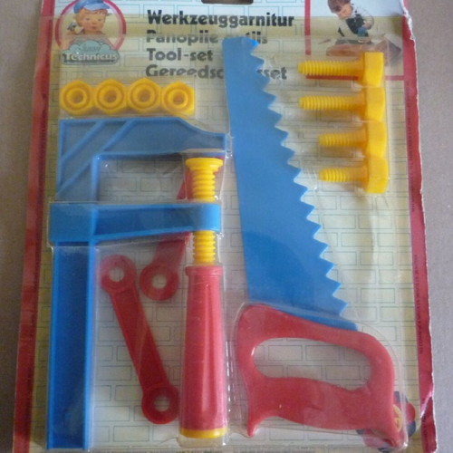 Junior Technicus children's tools 1983 new, Made in Germany