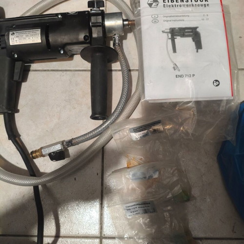 Eibenstock END 712 P wet cutting diamond drill like new