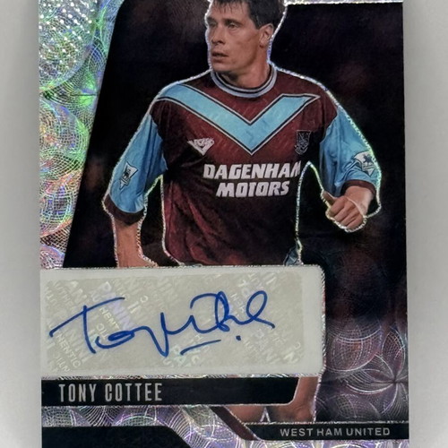 Tony Cottee 2024-25 Panini Prizm Premier League Signatures Choice Auto card like new