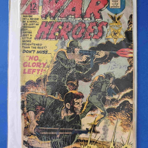 War Heroes Charlton Comics comic book used, English
