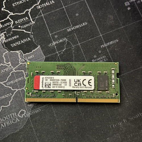 Kingston RAM 16GB DDR4 3200MHz laptop module like new