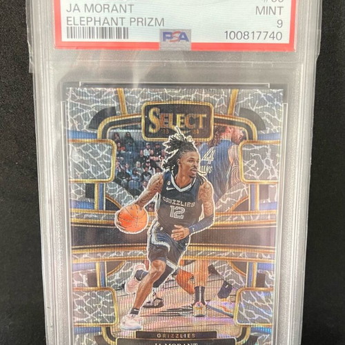 Ja Morant PSA 9 card used