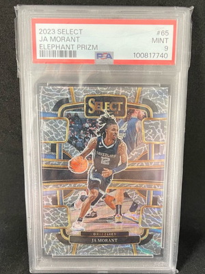 Ja Morant PSA 9 card used
