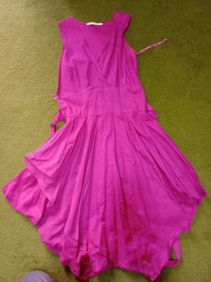 Ysatis fuchsia dress size S