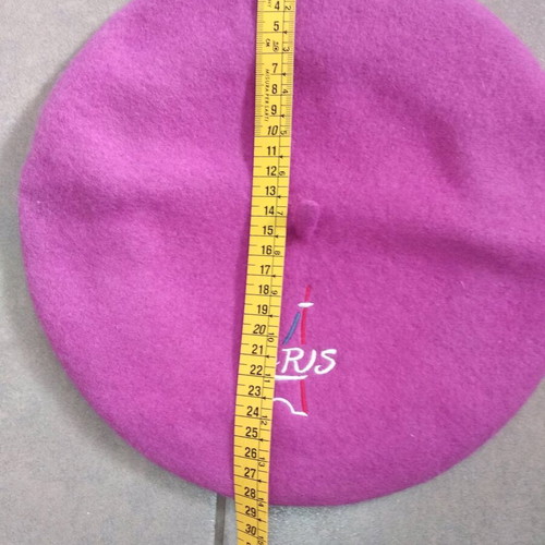 Pink beret new, unworn from Paris