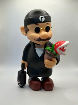 Φιγούρα Super Mario ως Λεόν νέα, 22 cm PVC