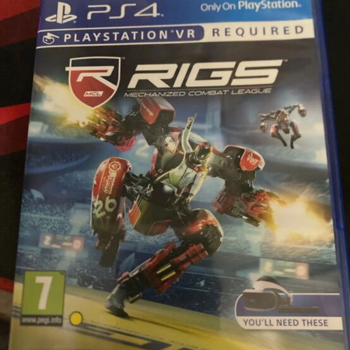 RIGS Mechanized Combat League PS4 game VR