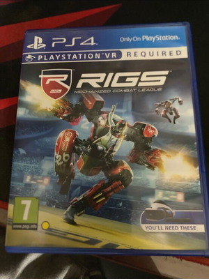 RIGS Mechanized Combat League PS4 game VR