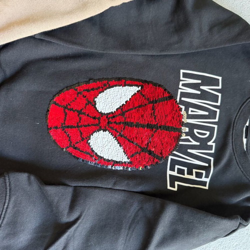 Spiderman kids sweatshirts H&M 4-6 years, pack of 2 like new
