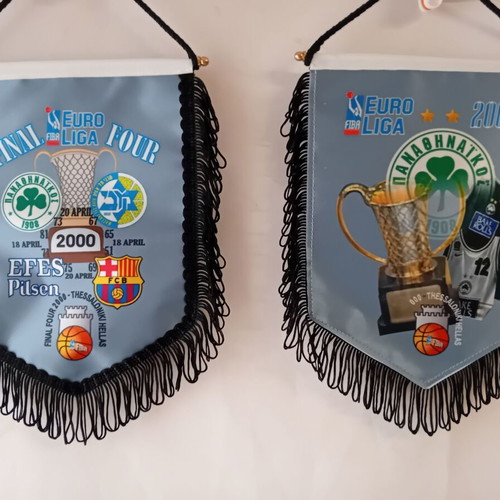 Collectible Panathinaikos Final 4 Thessaloniki 2000 Banner new