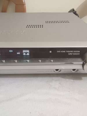 Sony DVD Player DAV DZ 231 with FM receiver and HDMI, used for repair