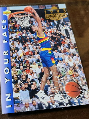 1992-93 Upper Deck In Your Face International Spanish #29 Mahmoud Abdul-Rauf card like new