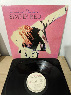 Simply Red A New Flame LP used, pop