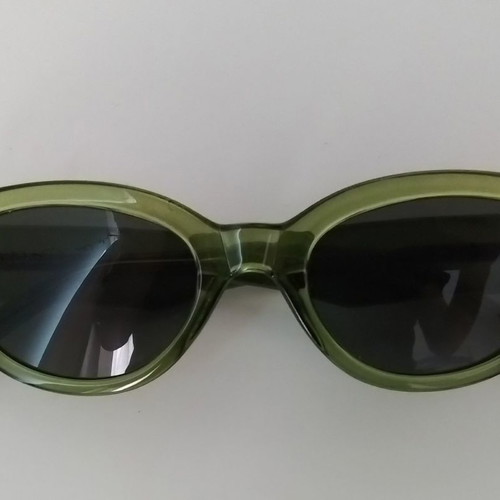 A.Kjaerbede women's sunglasses new, handcrafted, light olive