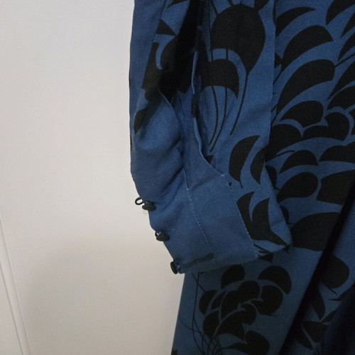 Namaste dress new, long, thin, viscose, size medium, black and blue
