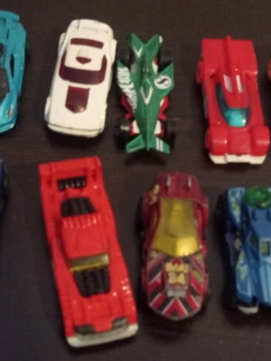 Hot Wheels toy cars pack of 10 like new