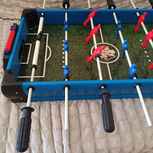 Foosball table like new, 65 × 56 cm