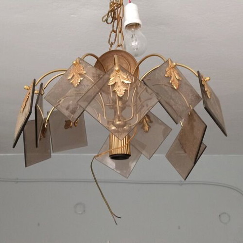 Ceiling light used with single bulb, 1970s