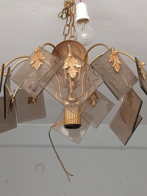 Ceiling light used with single bulb, 1970s