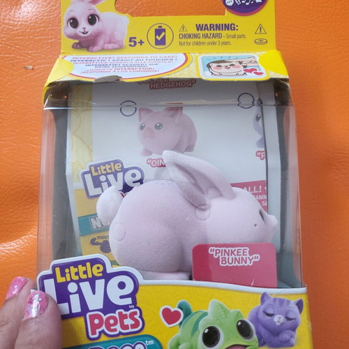 Mini Live Pet interactive bunny with 50+ sounds, new