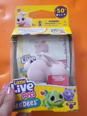 Mini Live Pet interactive bunny with 50+ sounds, new