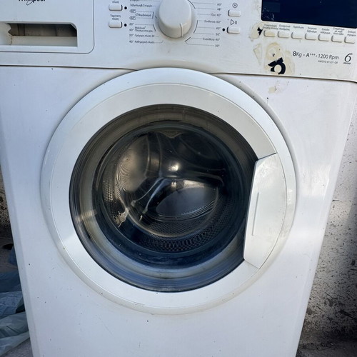 Whirlpool washing machine, 8 kg