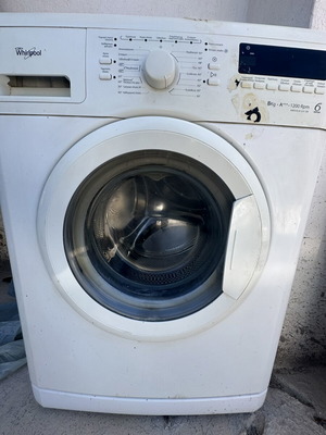 Whirlpool washing machine, 8 kg