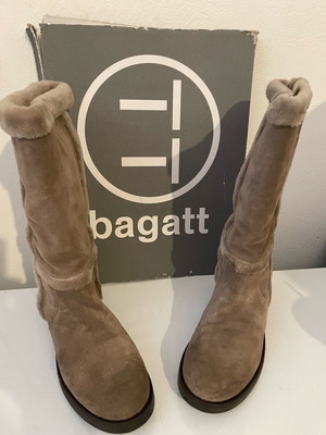Bagatt Μπότες από γνήσιο σουέντ 41 σαν καινούργιο, μπεζ