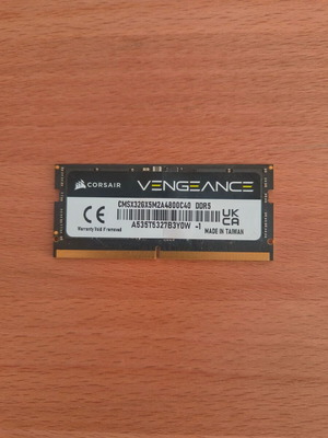 Corsair Vengeance DDR5 16GB sodimm για λάπτοπ σαν καινούργιο
