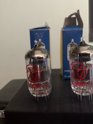 JJ ECC81 tubes new in their boxes
