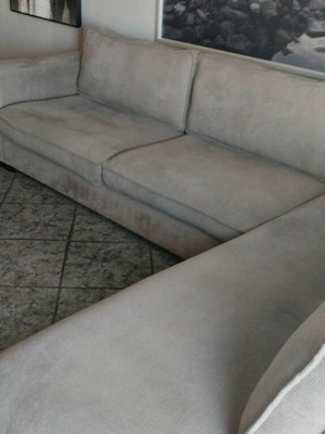 Corner sofa, beige