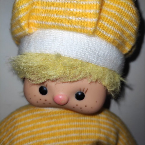 Vintage Fasouletos El Greco 1980 doll, like new, 35 cm
