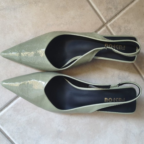 Sage Green Heels 5-6cm, Size 41, Like New