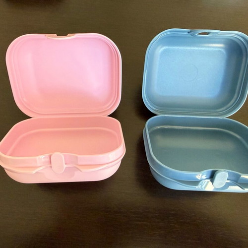 Tupperware Twin Stitch & Angel set new, collectible