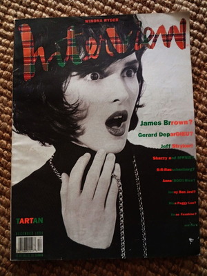 Περιοδικό Interview με Winona Ryder, σαν καινούργιο, συλλεκτικό