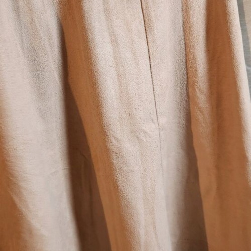 Forever 21 suede skirt used, beige-pink, size XS