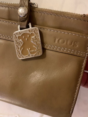 Tous wallet like new, genuine leather, cappuccino color