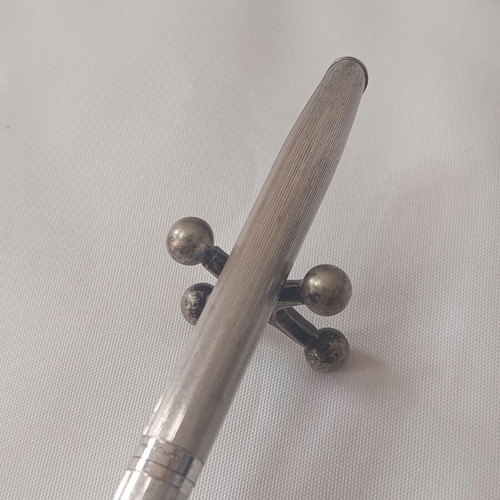 Waterman pen used, silver-plated