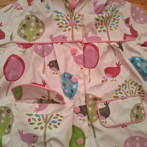 Raincoat for toddler girl 2 years like new
