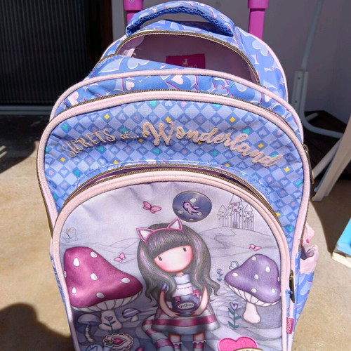 Sandoro school bag used with wheels