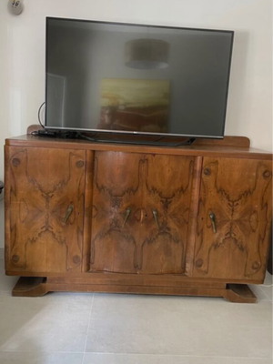Antique buffet used with ample storage space, 170 cm length
