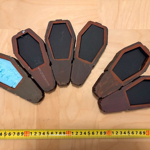 Star Trek Ferengi Pads set of 6, handmade Halloween and sci-fi decor