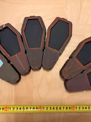 Star Trek Ferengi Pads set of 6, handmade Halloween and sci-fi decor