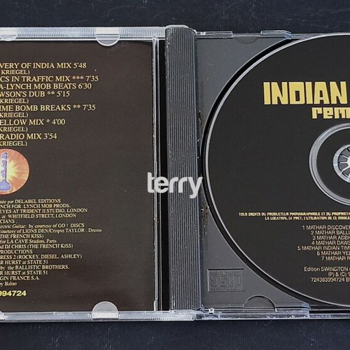 Indian Vibes Mathar CD single used, electronic